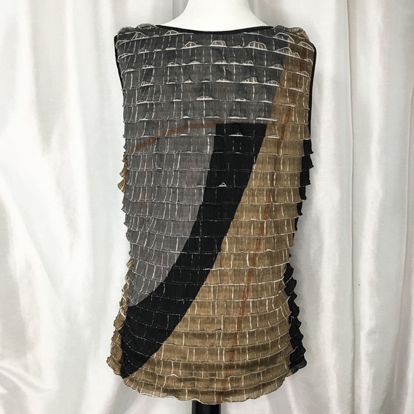 3 for $75!!! Frank Lyman belted dress tank top, size 14. - Picture 2 of 4